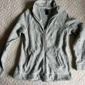 North face full zip jacket